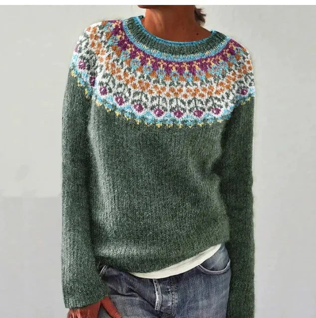 RETRO STILA PULLOVER PIERINA - elegants un ērts apģērbs!