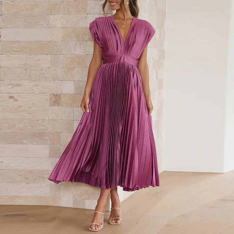 Elegants plīša svārki Bordo krāsā AROA