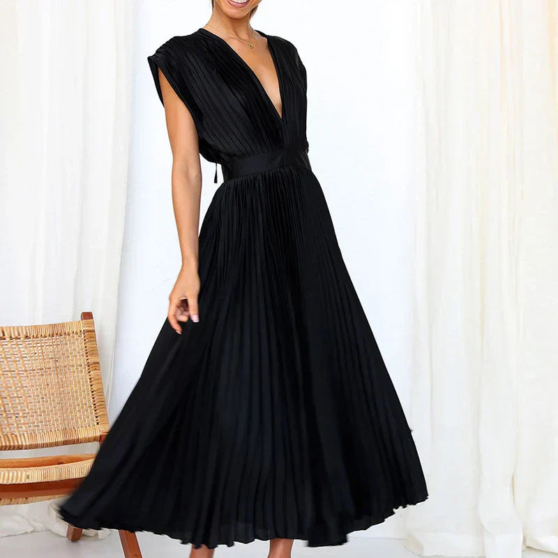 Elegants plīša svārki Bordo krāsā AROA