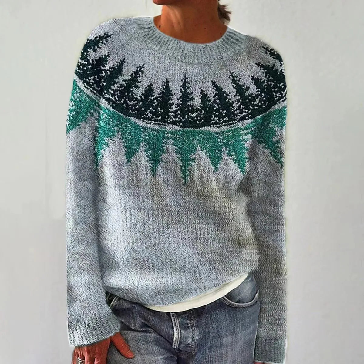 RETRO STILA PULLOVER PIERINA - elegants un ērts apģērbs!